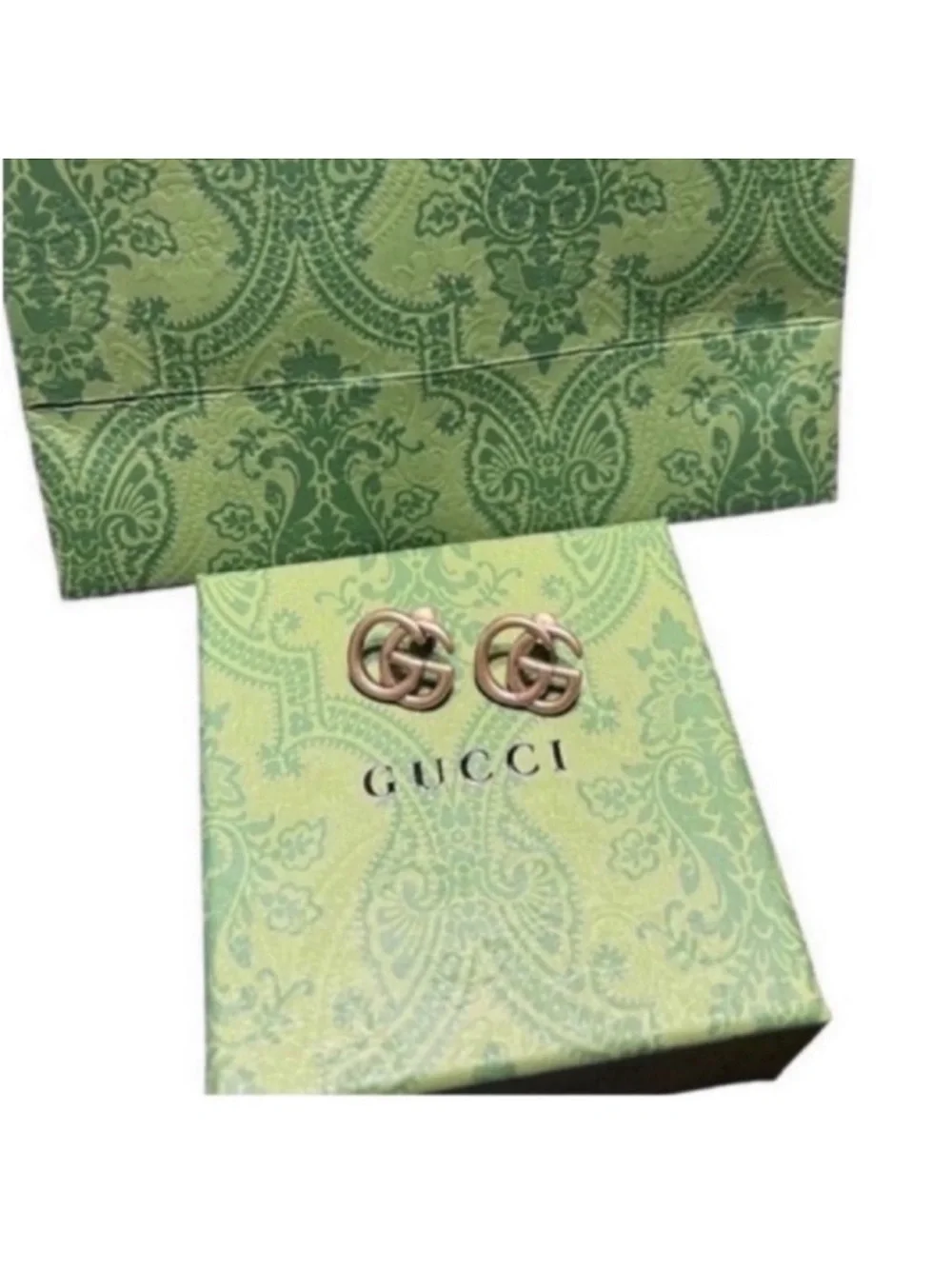 Gucci Double G Hair Pin in Gold-Tone Metal